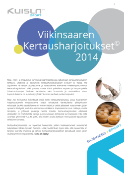 Viikinsaaren Kertausharjoitukset© 2014