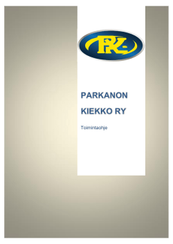 Parkanon Kiekko ry toimintaohje.pdf
