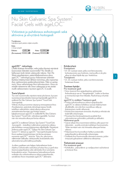 Nu Skin Galvanic Spa System™ Facial Gels with ageLOC™