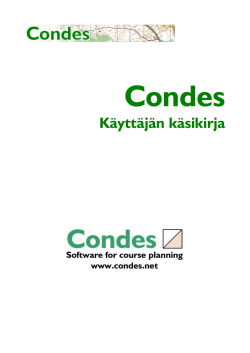 Condes 8 Käyttäjän käsikirja (pdf)