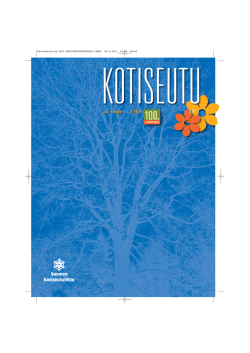 Perinteinen pdf - Suomen Kotiseutuliitto