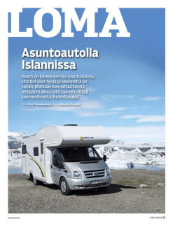 Asuntoautolla Islannissa (PDF)