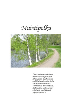 Lataa pdf (791 kt) - Oulun Seudun Muistiyhdistys