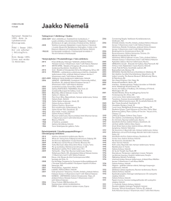 CV (pdf) - Hietanen & Niemelä