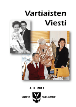 Vartiaisten Viesti 4/2011