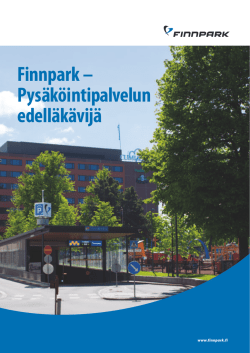 Finnpark–Pystäköintipalvelun edelläkävijä