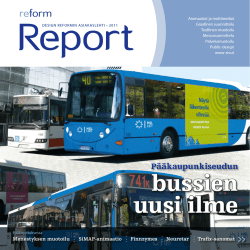 bussien uusi ilme - Design Reform Oy