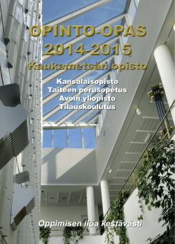 Opinto-opas 2014-15 kannet.indd