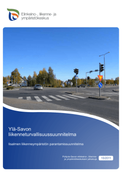 Ylä-Savon liikenneturvallisuussuunnitelma, Iisalmen