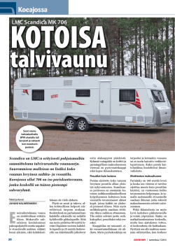 Koeajossa - LMC Caravan GmbH