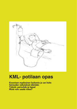 KML- potilaan opas - Suomen hematologiyhdistys ry