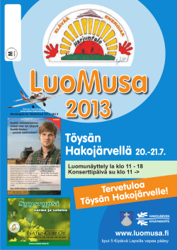 Luomusa 2013