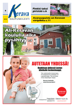 Kerava-lehti 09/2013