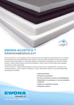 Ewona Acustica 50 tuotekortti (pdf)