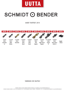 uutta - Schmidt & Bender