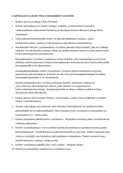 CARTHAGO CLUB OF FINLAND KERHON UUDET SÄÄNNÖT.pdf