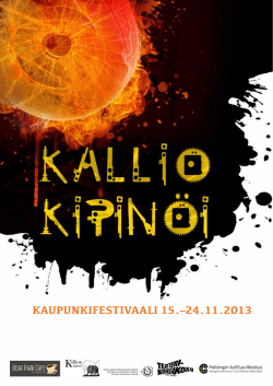 KaupunKifestivaali 15.–24.11.2013