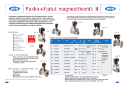 Pakko-ohjatut magneettiventtiilit, GSR (pdf,113.37 KB)