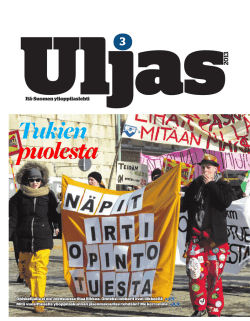 Uljas 3/2013 - Itä-Suomen ylioppilaslehti