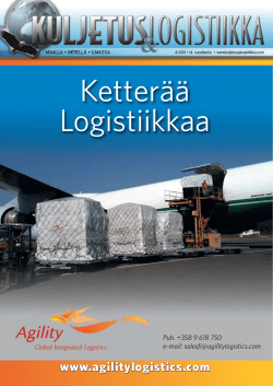 Ketterää Logistiikkaa - Kuljetus & Logistiikka