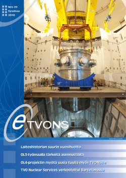 Nro 20 (09/2010) pdf - TVO Nuclear Services