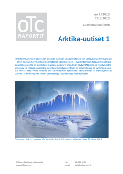 Arktika-uutiset 1 - Offshore Technology Center