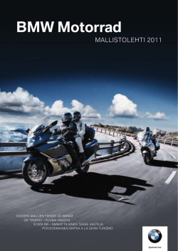 BMW Motorrad Mallisto 2011 (PDF, 7.8 MB)