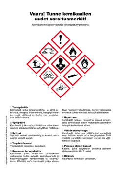 Vaara! Tunne kemikaalien uudet varoitusmerkit!