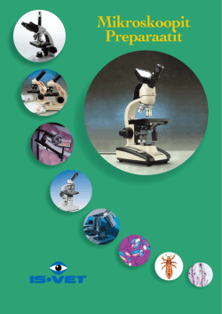 Lataa Mikroskopointi-esite (PDF) - IS-VET