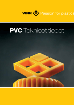 PVC Tekniset tiedot