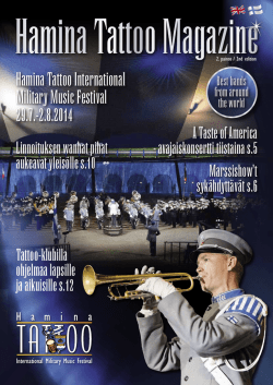 Hamina Tattoo International Military Music Festival