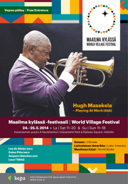 Hugh Masekela - Maailma kylässä