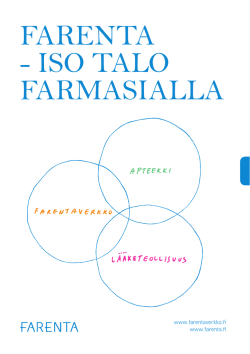 FARENTA - ISO TALO FARMASIALLA