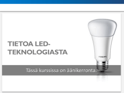 Lataa kurssi-PDF - Philips Lighting
