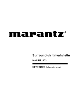 Käyttöohje Marantz NR1403.pdf