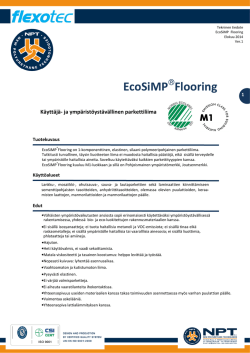 EcoSiMP Flooring