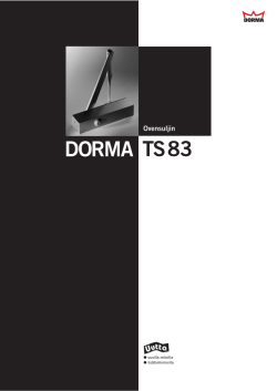 Ovensuljin TS83 DORMA
