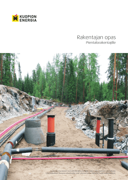 Rakentajan opas - Kuopion Energia
