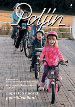 Lapset ja nuoret pyöräilemään!