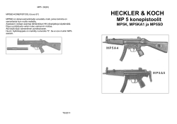 Heckler & Koch MP5 konepistooli
