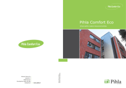 Pihla Comfort Eco