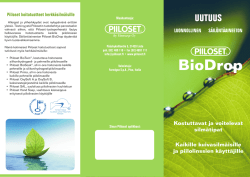 BioDrop - Piiloset