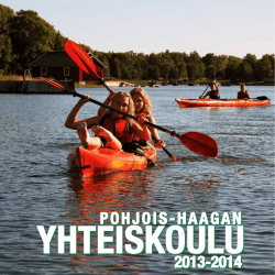 POHJOIS-HAAGAN 2013-2014 - Pohjois