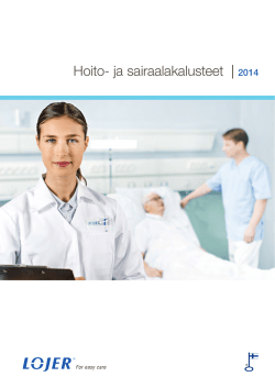 Hoito- ja sairaalakalusteet | 2014