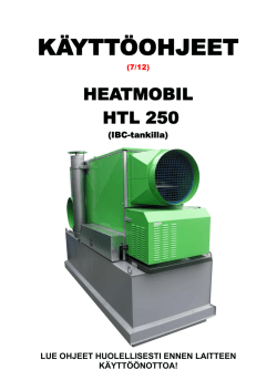 ja kaasulämmittimet Polar Heatmobil HTL 250 FIN