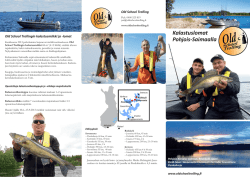 Kalastuslomat Pohjois-Saimaalla