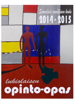 Lukion opinto-opas 2014-2015 - Suomalais