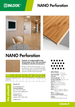 NANO Perforation