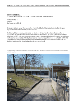 Botby 150 - Arkkitehti- ja insinööriosuuskunta Kaari