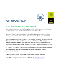 SGL Trophy 2013 (pdf)